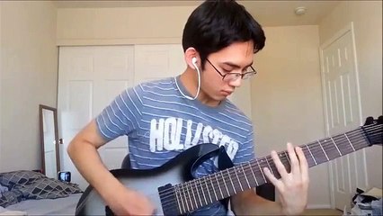Rings of Saturn - Eviscerate (Full Guitar Cover)