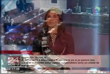 Benítez y otros dos congresistas suspendidos insisten en que votarán por Mesa Directiva