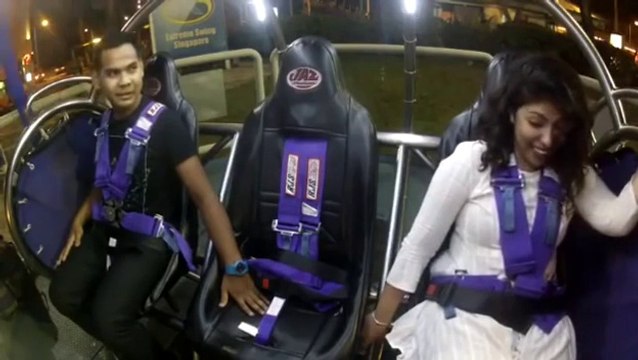 He Tries To Reassure Her Before The Ride, But Instantly Regrets It