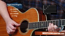 Acoustic finger picking guitar techniques lesson Taylor Swift inspired Safe n Sound Civil Wars style