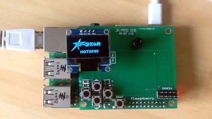 Hotspot menu preview