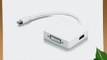 KanaaN Mini DisplayPort auf DVI HDMI Displayport Kombi-Adapter f?r Apple Macbook/Pro/Air