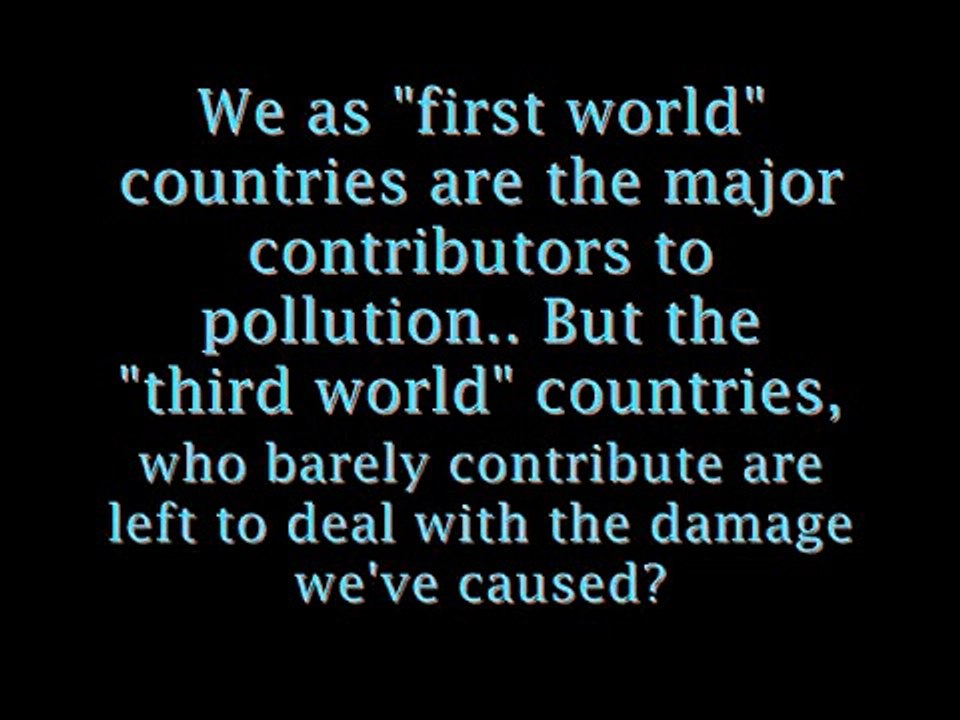english -  pollution effects.