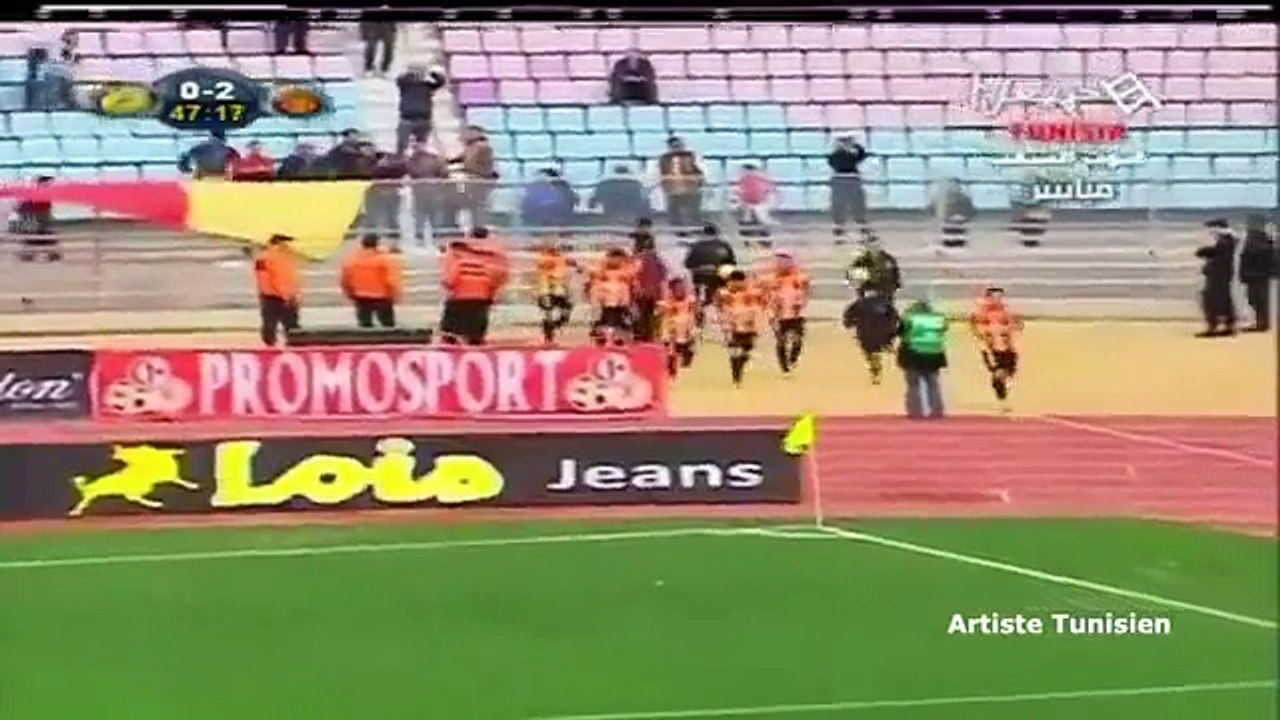 Espérance Sportive de Tunis 2-1 Club Athlétique Bizertin 01-02-2014 - LES BUTS HD EST vs CAB