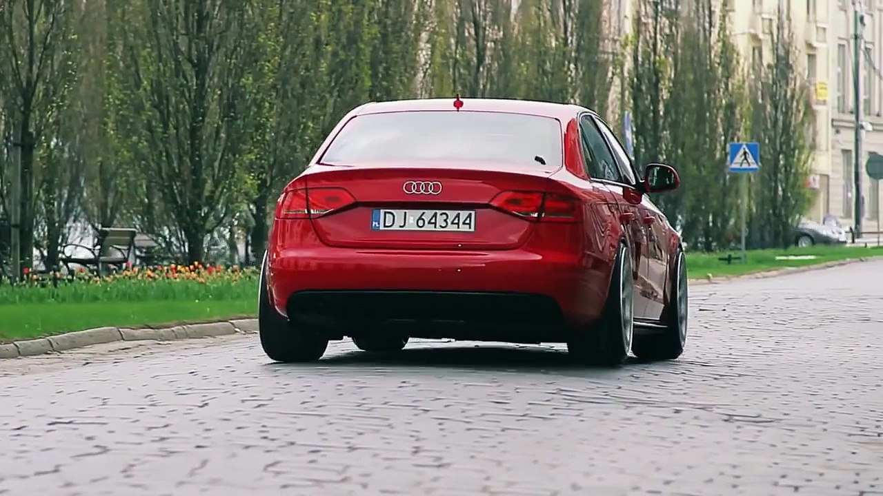 Audi A4 B8 Bagged | Vossen 20" CVT Concave Wheels | Poland Video