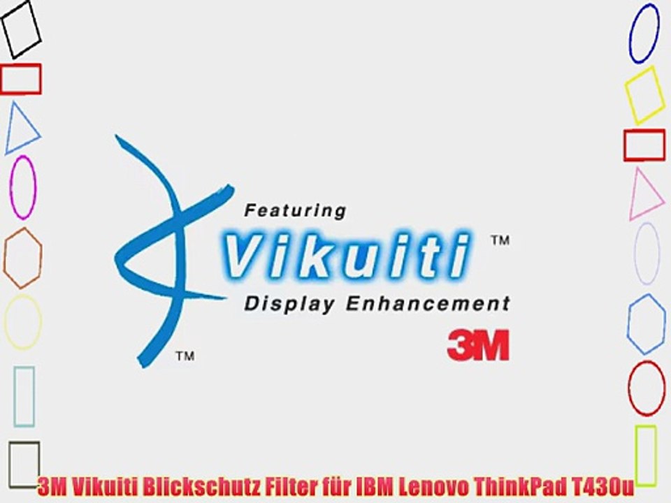 3M Vikuiti Blickschutz Filter f?r IBM Lenovo ThinkPad T430u