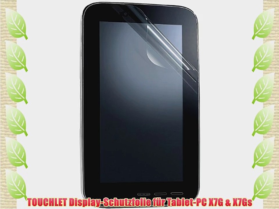 TOUCHLET Display-Schutzfolie f?r Tablet-PC X7G