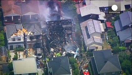 Tres muertos y cinco heridos en un accidente de avioneta cerca de Tokio