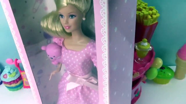 It s A Girl Barbie Doll Collectors Pink Teddy Bear New Born Baby Mattel Unboxing Toy Review
