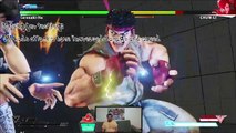 Street Fighter V Beta - Testing Ryu Mechanics & Combo