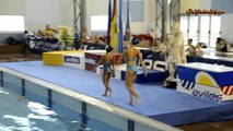 Dúo Sara Saldaña y María Bañares Campeonato de España Natación Sincronizada Avilés 2012.mp4
