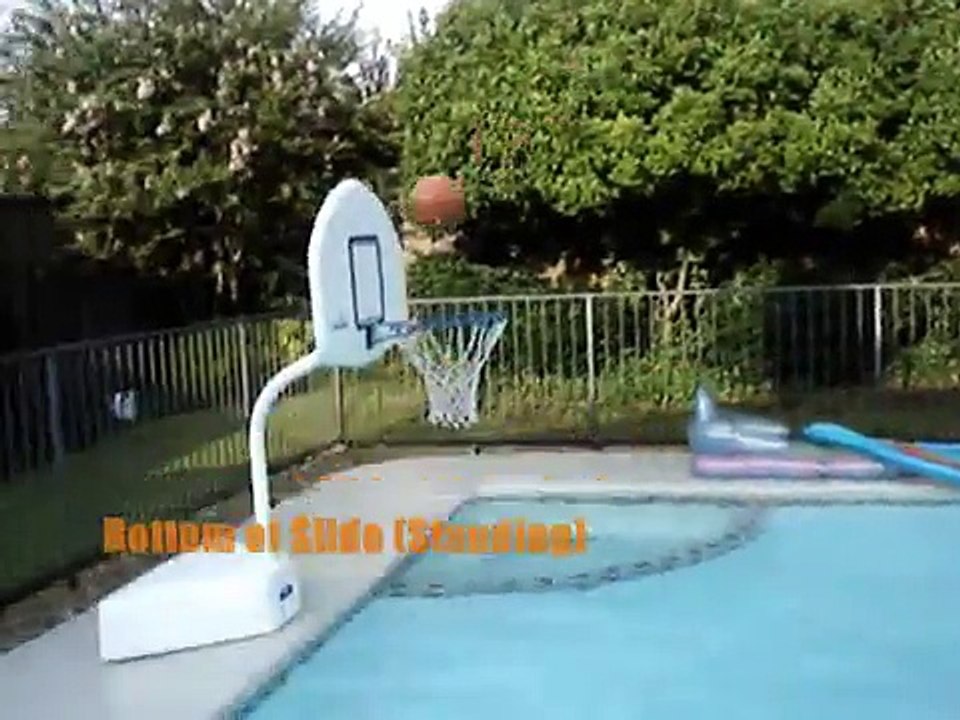Pool Basketball Trick Shots
