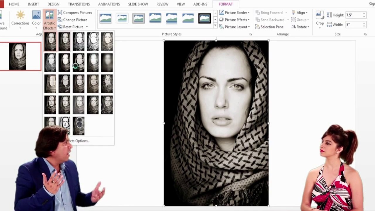 PowerPoint How To Make A Hand Drawn Masterpiece In PowerPoint.Learn Microsoft Powerpoint For Free