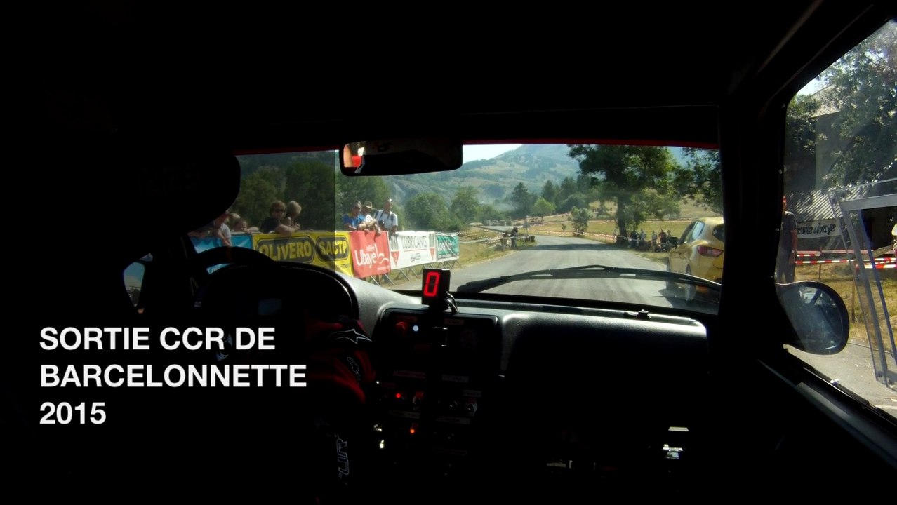 Hill Climb - CRASH - SORTIE CCR DE BARCELONNETTE 2015