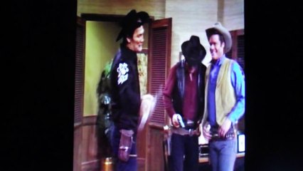 Doug McClure and James Drury on The Bob Hope Show, 1967.