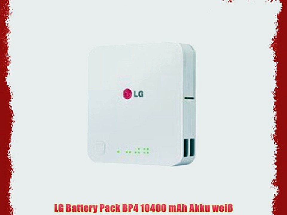 LG Battery Pack BP4 10400 mAh Akku wei?