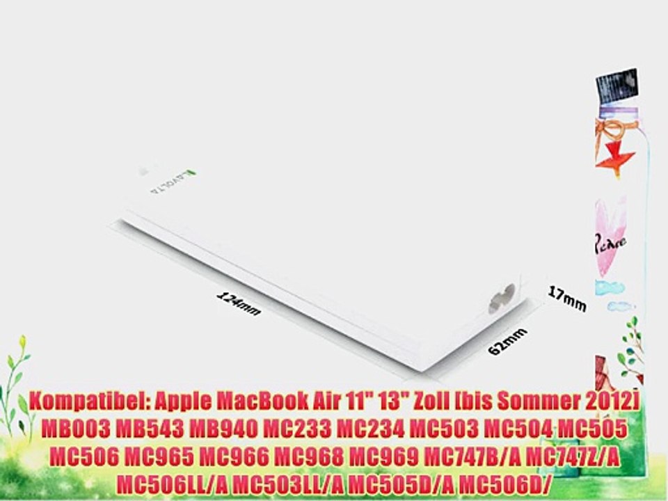 Original Lavolta USB Ultra-Schlank Netzteil f?r Apple MacBook Air 11 13 Zoll [Modelle bis Sommer
