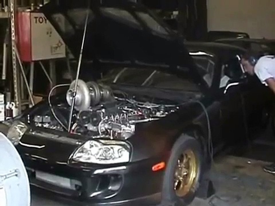 MKIV Toyota Supra With Huge Turbo