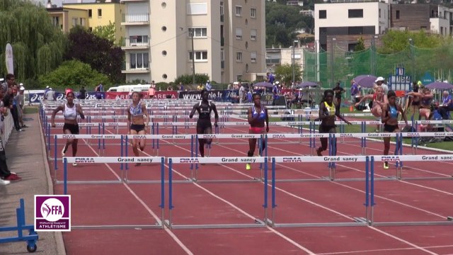Finale 100 m haies Espoirs