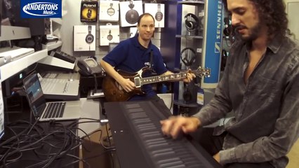 Keyboard sounds like a real guitar - Insane music players
