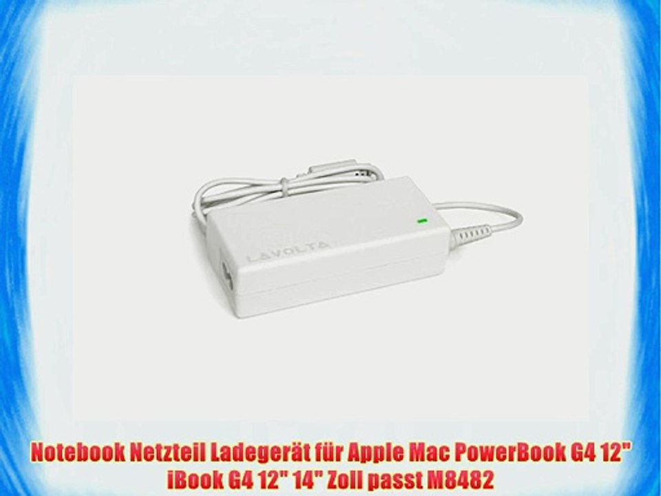 45W Original Lavolta Netzteil f?r Apple Mac PowerBook G4 12 iBook G4 12 14 Zoll passt M8482