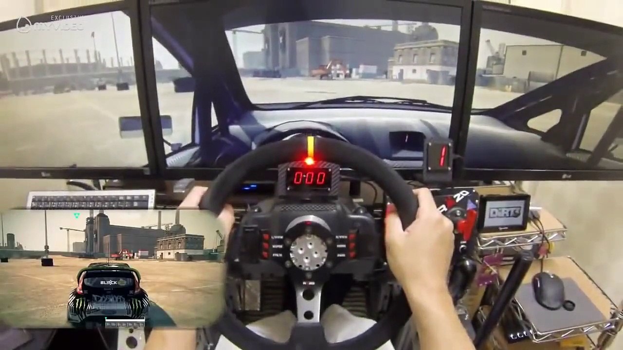 Ford Fiesta Drift (Full motion car simulator)