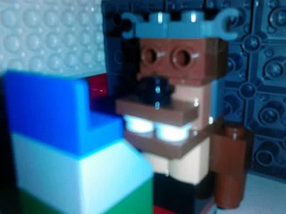 (Lego fnaf) Freddy reacts to fnaf trailer 1