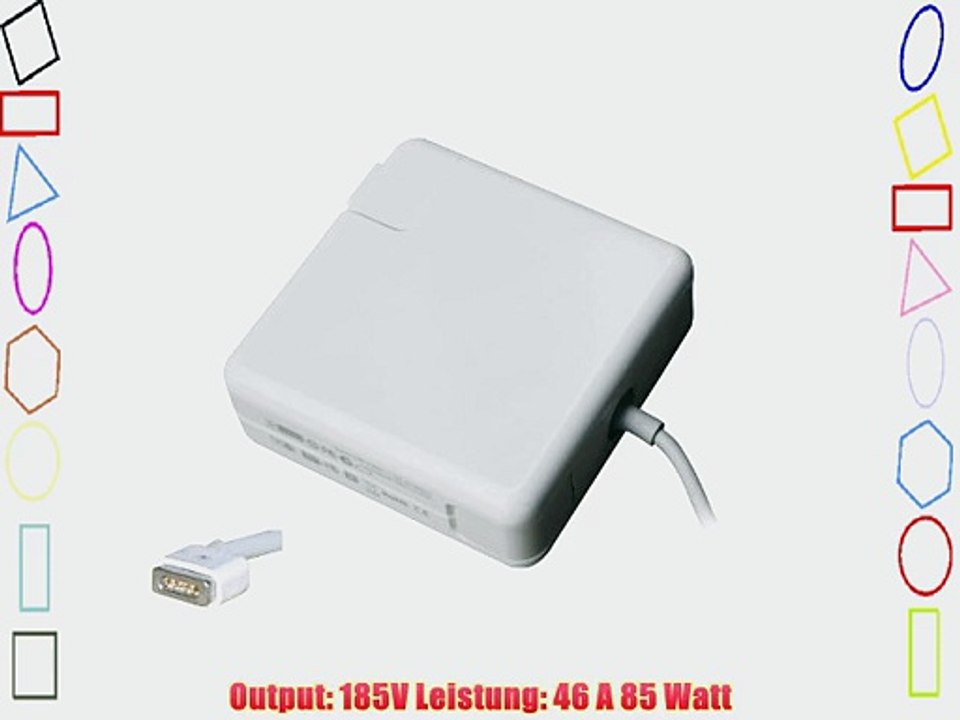 GRS Netzteil f?r Apple MacBook Pro MA092LL/A MA357LL/A 185V/46A (85 Watt)