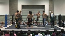 HARASHIMA, Akito & Yasu Urano vs KUDO, Yukio Sakaguchi & Masa Takanashi (DDT)
