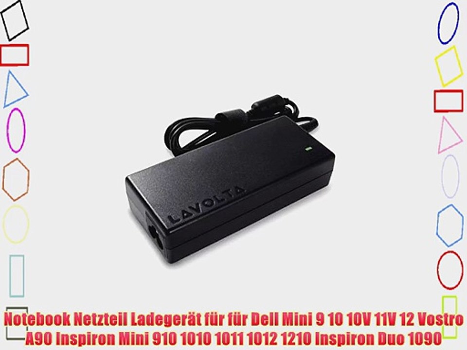 30W Netbook Netzteil Ladeger?t f?r Dell Mini 9 10 10V 11V 12 Vostro A90 Inspiron Mini 910 1010