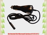 vhbw Kfz-Netzteil Ladekabel Ladeger?t 43W (12V/2A) f?r Microsoft Surface RT RT2 RT 2 Laptop