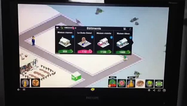 [HACK] Les Simpson Springfield v4.7.1 Iphone Astuce illimité Donuts Argent