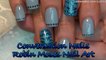 2 Nail Art Tutorial   DIY Easy Blue DOT Nail Art for short nails