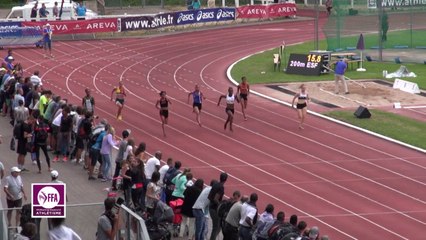 Finale 200 m Espoirs Filles