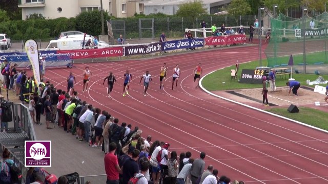 Finale 200 m Espoirs Garçons