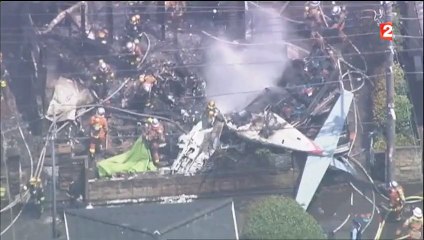 Japon : un avion de tourisme s'est écrasé sur des habitations dans la banlieue de Tokyo