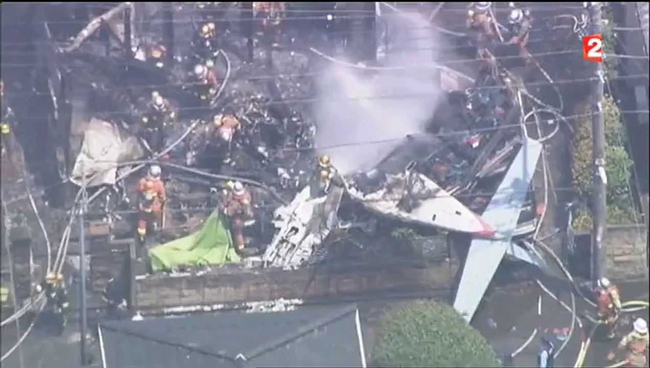 Japon : un avion de tourisme s'est écrasé sur des habitations dans la banlieue de Tokyo