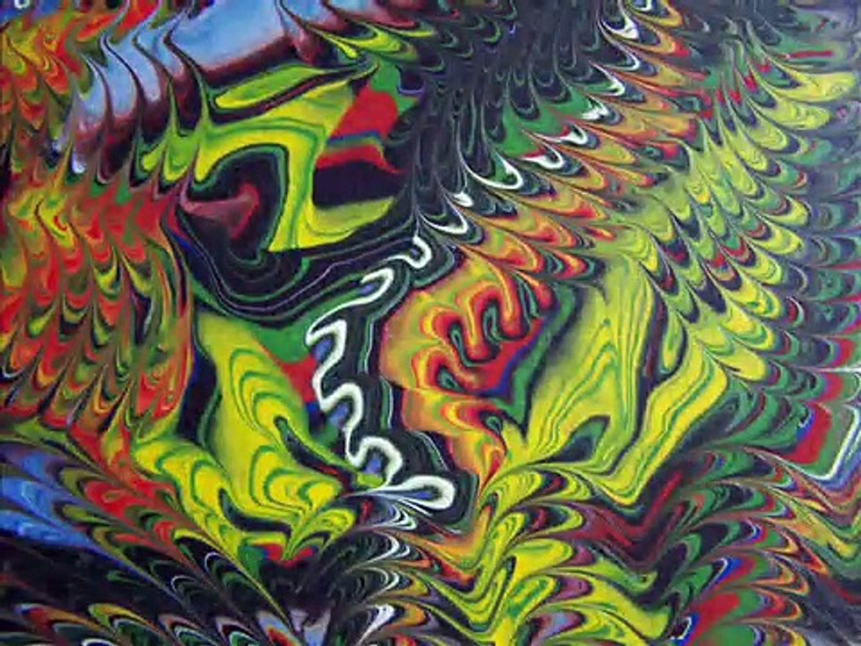 crazy abstract art video