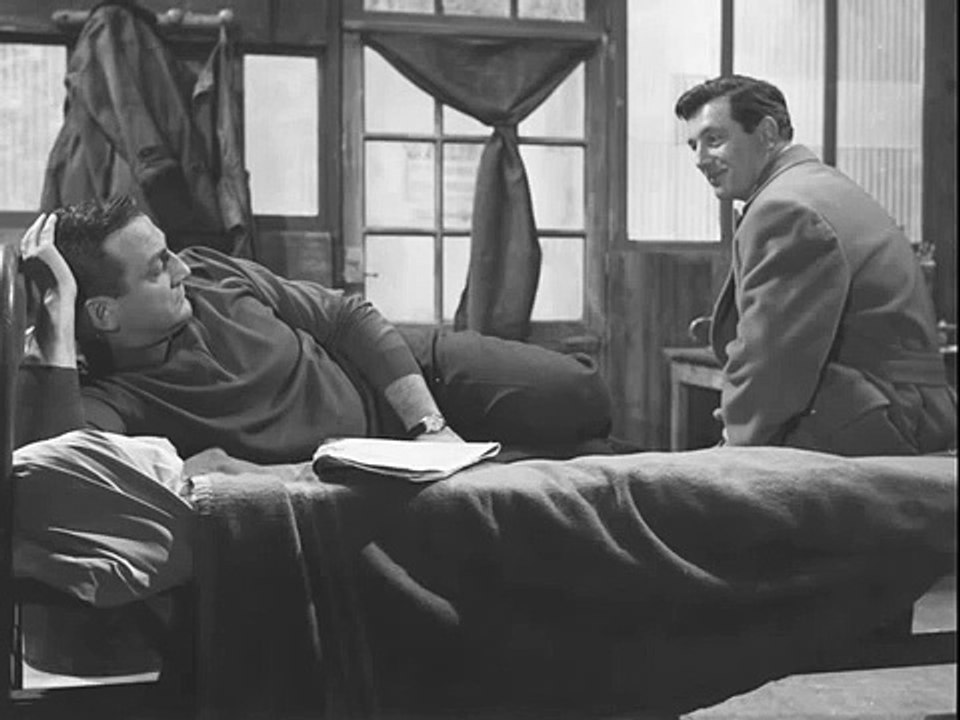 Lino Ventura & Claude Sautet - Archival black and white interview