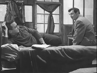 Lino Ventura & Claude Sautet - Archival black and white interview