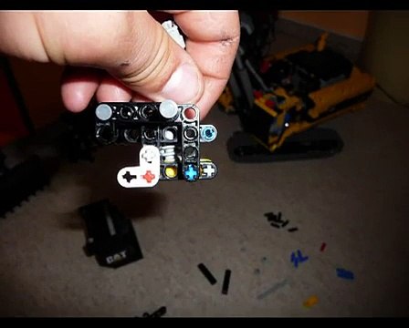 Lego 8043 Schnellwechsler / Lego 8043 with auto lock / Bauanleitung als Diashow