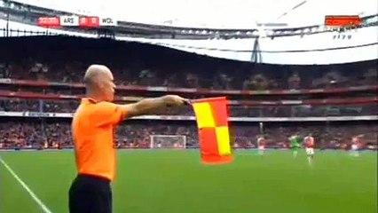 Walcott Fantastic Disallowed Goal Arsenal 0-0 Wolfsburg 26.07.2015