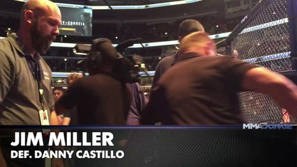 The view from press row for UFC on FOX 16, Chicago