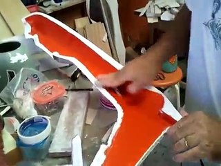 Construção de aeromodelos em fibra de vidro (tutor