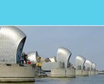 How the Thames Barrier protects London from flooding.
