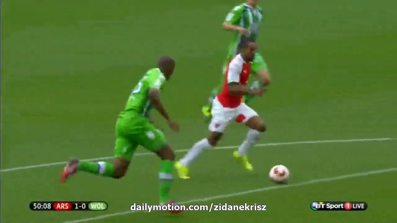 Theo Walcott 1:0 HD | Arsenal v. Wolfsburg - Emirates Cup 26.07.2015