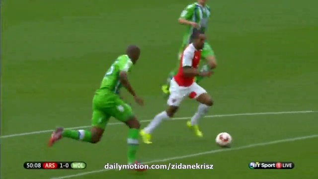Theo Walcott 1:0 HD | Arsenal v. Wolfsburg - Emirates Cup 26.07.2015