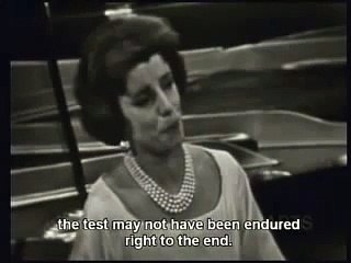 Denise Duval sings Poulenc arias with composer at piano