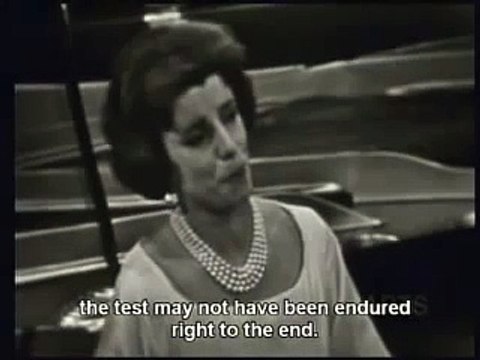 Denise Duval sings Poulenc arias with composer at piano