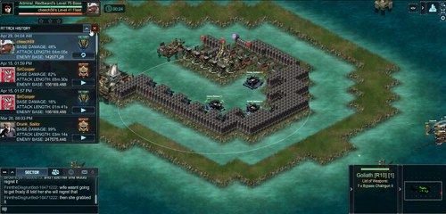 Battle Pirates: cheech59 [BSA1] vs. Admiral_Redbeard [CAVE]